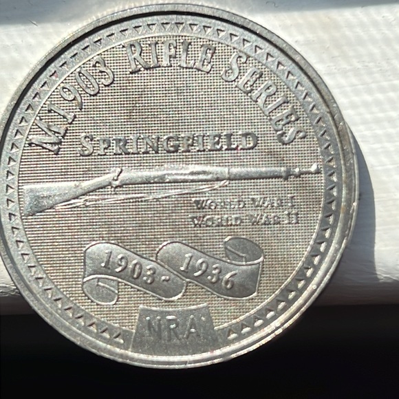 National Riffle Association NRA M1903 Coin Springfield Series 1903-1936 - Picture 2 of 5